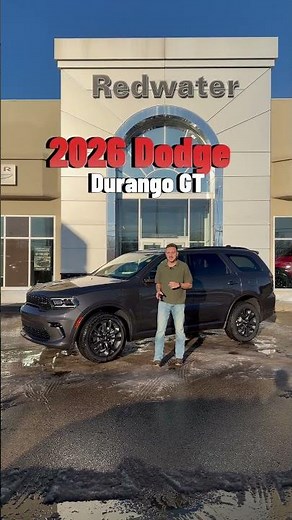 New 2026 Dodge Durango GT Night Edition Walkaround with Jarod at Redwater Dodge