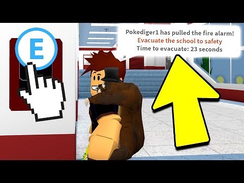 NEW FIRE ALARM UPDATE! (Robloxian Highschool)