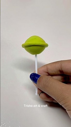 how to make lollipop very easily with clay #diy #craft #creative #art #clay