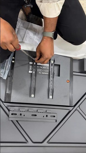 Redmi 43 Inch Smart TV Installation Guide 📺🛠️ #redmitv #tvinstallation