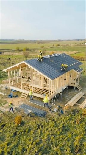 Epic Timelapse Builds | Watch Homes Rise in Minutes!” #housebuild #realestate #timelapse #art