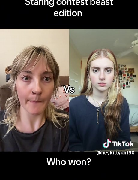 Staring Contest: Who's the Champion?