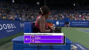 Mayar Sherif vs Coco Gauff - Highlights | WTA Western & Southern Open 2023