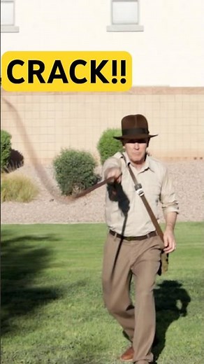 Crack a whip like Indiana Jones! - The Cairo Crack
