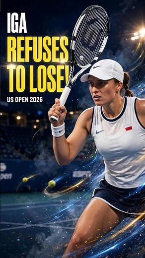 Iga Swiatek Survives Thriller to Reach US Open R16! 🇵🇱🔥#IgaSwiatek #USOpen #USOpen2026 #Tennis #WTA