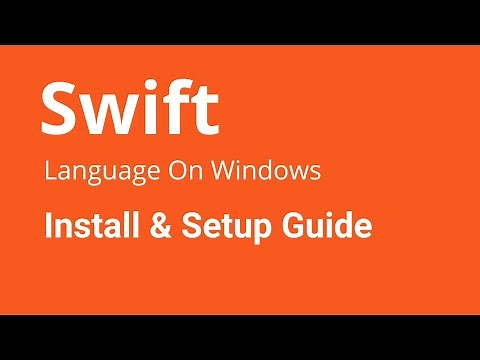Swift Language - How to Install Swift on Windows