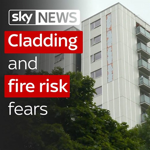 172K views · 386 reactions | Cladding and fire risk: How #GrenfellTower is already having repercussions for how people live across the UK | Sky News | Facebook