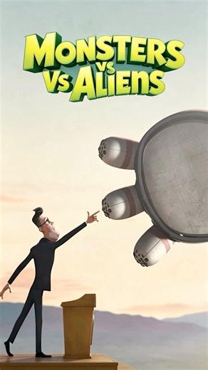 The music negotiation failed.Monsters vs. Aliens Funny Scene#AnimatedMovie #MovieClips#FunnyFail