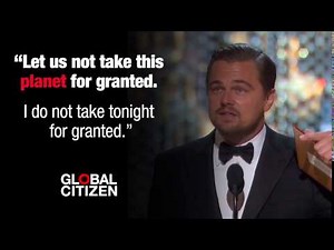 Leonardo DiCaprio's Oscars acceptance speech