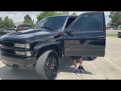 2 door tahoe on 30 inch forgiatos Mile High Denver Colorado