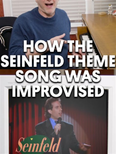 This composer made the theme tune for Seinfeld, Will & Grace and other sitcoms 😯 Jonathan Wolff is the man behind the sitcom sounds we love. Prepare to be swept into pure nostalgia. Whether you’re a “Seinfeld” devotee or not, the iconic synth-bass sounds of the sitcom’s theme music are unmistakable. Here’s how Jonathan Wolff created a theme song about nothing and found his groooove. 🎵 #nostalgia #tv #seinfeld #sitcom #themesong Full video via the link in bio 🔗