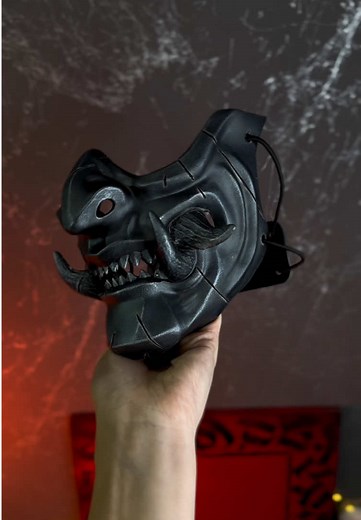 Samurai Half Masks for Unique Cosplay