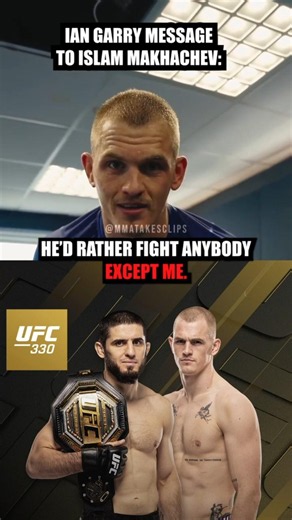Ian Garry GOES OFF on Islam Makhachev ahead of UFC 330 😳