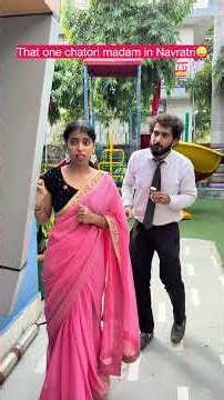 that one chatori madam in navratri😅😃😋 #school #teacher #students #funny #comedy #masti #clever