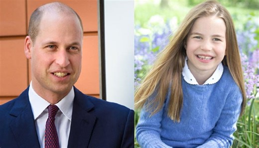 Prince William learns how to style daughter Princess Charlotte’s hair