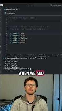 Python Basics — type() Function