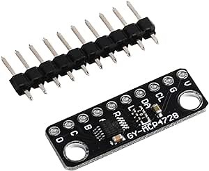 MCP4728 12 Bit I2C Digital to Analog Converter DAC Breakout Sensor Module GY-MCP4728 DAC Development Board for Arduino