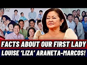 Kilalanin si First Lady Liza Araneta-Marcos - Life Story, Family Background, Education, Profession