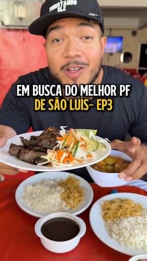 O Que fazer em São Luís e Dicas on Instagram: "🍛EP3 - Em busca do melhor PF de São Luís 📌Hoje foi no Restaurante Curva do Noventa 📍Fica na Av. Jerônimo de Albuquerque, próximo @casadacarnedesol_1 ▪️Preço: 18 ▪️Acompanhamentos: 3 ▪️Variedade de opções: 5 ▪️Tempero (0-5): 3,5 “Achei a comida bem boa e em quantidade suficiente pra ficar satisfeito. Queira que ela tivesse chegado mais quente, mas chegamos já no final do horário de almoço. A comida é gostosa mas senti falta de um pouco mais da sal