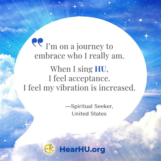 Sing HU, an ancient mantra for Divine Love—and watch your world transform! Just a few minutes a day can bring you: 💛Inner Peace 💎Higher Awareness 💛More Love in Your Life People everywhere sing HU. See what they have to say—and try it for yourself! #SpiritualGrowth #AncientMantra #SpiritualMantra #HU #SoundOfSoul | ECKANKAR