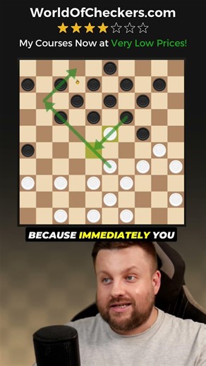 One Decision Ends It 🔥⚪⚫ (⭐4/7) | Daily Checkers #8