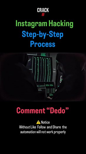 𝐂𝐫𝐚𝐜𝐤𝐬𝐡𝐚𝐬𝐡 𝐌𝐨𝐝 | 𝐄𝐭𝐡𝐢𝐜𝐚𝐥 𝐇𝐚𝐜𝐤𝐢𝐧𝐠 | 𝐂𝐲𝐛𝐞𝐫𝐬𝐞𝐜𝐮𝐫𝐢𝐭𝐲 on Instagram: "🔒 𝐈𝐍𝐒𝐓𝐀𝐆𝐑𝐀𝐌 𝐒𝐄𝐂𝐔𝐑𝐈𝐓𝐘 — 𝐒𝐓𝐄𝐏 𝐁𝐘 𝐒𝐓𝐄𝐏 ⚠️ 𝐋𝐞𝐚𝐫𝐧 𝐭𝐡𝐞 𝐫𝐞𝐚𝐥 𝐰𝐚𝐲 𝐡𝐚𝐜𝐤𝐬 𝐡𝐚𝐩𝐩𝐞𝐧 (phishing, weak passwords, reused logins) — and how to stop them cold (2FA, strong passkeys, backup codes, login alerts). 👇 𝐂𝐨𝐦𝐦𝐞𝐧𝐭 “𝐃𝐞𝐝𝐨” to unlock the FREE Instagram Security Checklist + Growth Insights Pack 🔥 📈 Protect your account ✅ Grow smarter ✅ Beat 