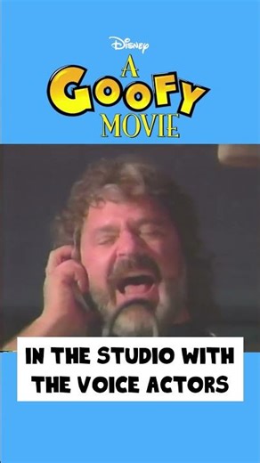 The voice actors of "A Goofy Movie" in studio #disney #90s #voiceacting