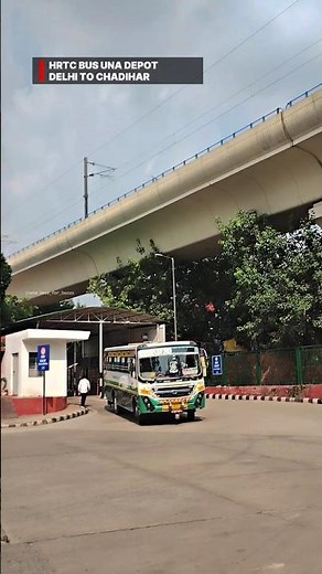 Hrtc Una Depot Beautiful Decorated Tata Bs6 Bus #shorts #buses