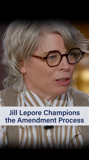 The Daily Show on Instagram: ""We the People" author Jill Lepore describes how using the amendment process to improve the country is a core principle of American constitutionalism"