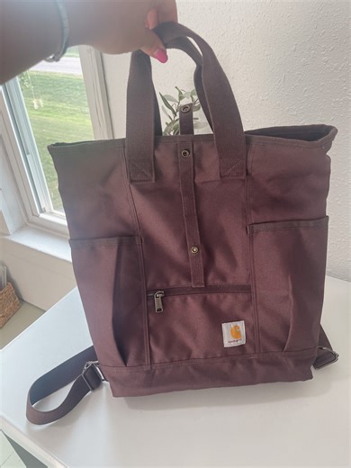 Watch Honest Review- Carhartt Durable Tote Bag/Adjustable Backpack on Amazon Live