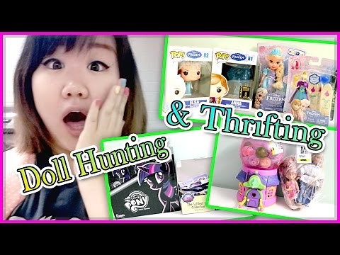 TOY HUNTING & THRIFTING - Monster High, My Little Pony, Equestria Girls, Frozen, Funko and More!