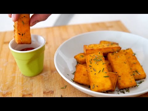 How To Make Crispy Fried Polenta Chips