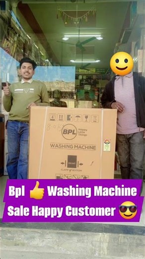 Bpl 👍Washing Machine Sale Happy Customer 😎