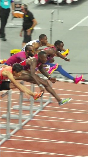 Nothing but masterclass from Grant Holloway 🌹⭐️ #worldathleticschampionships #athletics