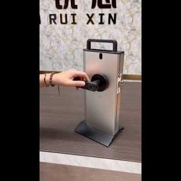 WF‑F4 Smart Handle Lock | Fingerprint + Password + App Control