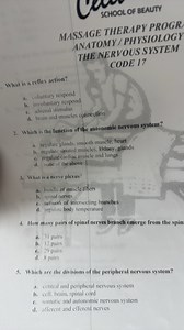 What is a reflex action?a. voluntary respondb. involuntary ... | Filo