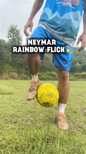 Learn Neymar Rainbow Tutorial 🌈🔥#shorts #football #soccer #neymar #rainbow #tutorial