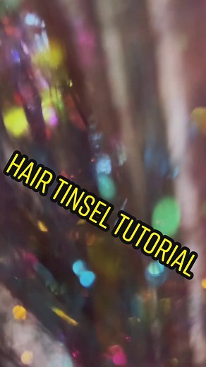 Hair Tinsel Installation Tutorial with Microbeads