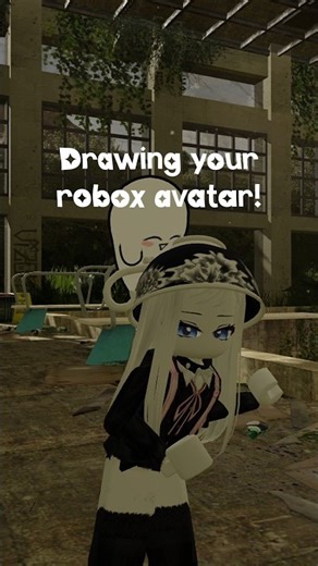 Draw your roblox avatar #roblox #drawing #sketch #art #shorts