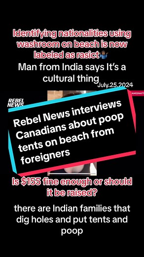 Wasaga Beach has major issue with people pooping in tents in sand #fyp #news #tiktok #libsoftiktok #funny #realnews #canadamedia #political #politicaltiktok #canada🇨🇦 #canada_life🇨🇦 #canadiannews #canadatiktok #canadianpolitics #cpac