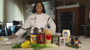 5.6K views · 55 reactions | Fish fry season is year-round when you know how to make your own beer batter and how to fry cod at home. Full details from Chef Crystal here: https://bit.ly/3s8fJ4u | Giant Eagle | Facebook