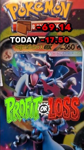 PokeWallet Ep. 8: Mega Charizard X Tin Part 1 Profit or Loss