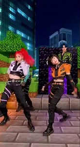 KPop Demon Hunters “Soda Pop”… in Minecraft IRL choreography
