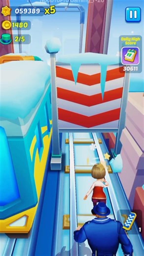 Subway Princess Runner 😈 || #gaming #runner #viral #shorts