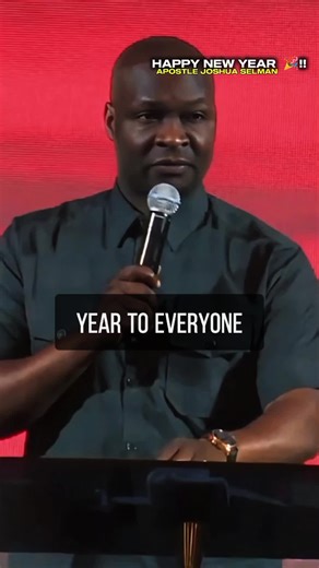 HAPPY NEW YEAR 2026!!- Apostle Joshua Selman Ninmak. . . . . #koinonia #spiritualgrowth #faithjourney #inspiration #kingdommindset