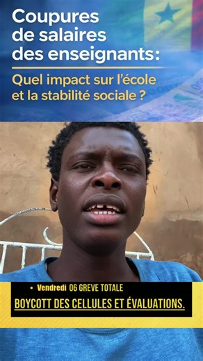 Grève des enseignants au Sénégal : Situation actuelle
