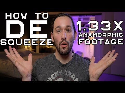 How To Edit ANAMORPHIC Footage - Sirui 50mm Anamorphic De Squeeze Tutorial