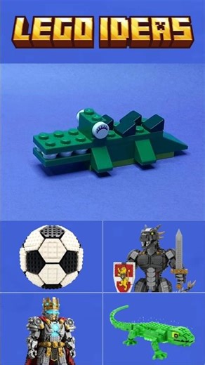 🐊 LEGO Ideas Crocodile Tutorial #lego #crocodile #animal #tutorial #ideas