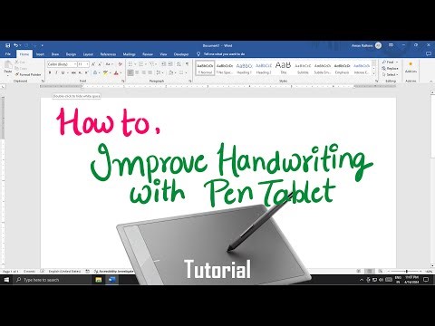 How to Improve Handwriting with Pen Tablet