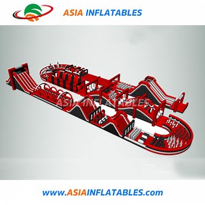 [Hot Item] Adult Challenge Inflatable Obstacle Course / Inflatable Interactive Game